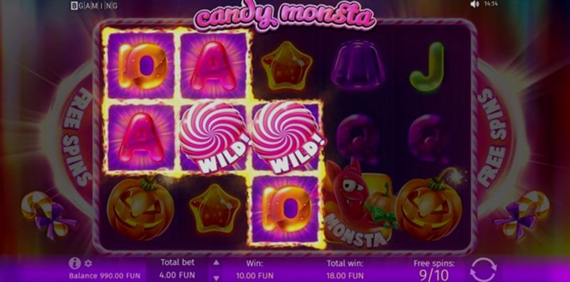 Играть Candy Monsta от Bgaming в казино 1Win