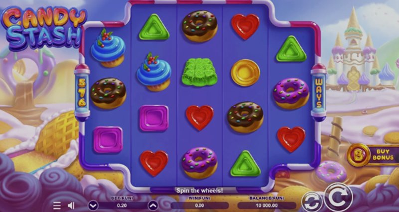 Играть CANDY STASH от Zillion в казино 1Win