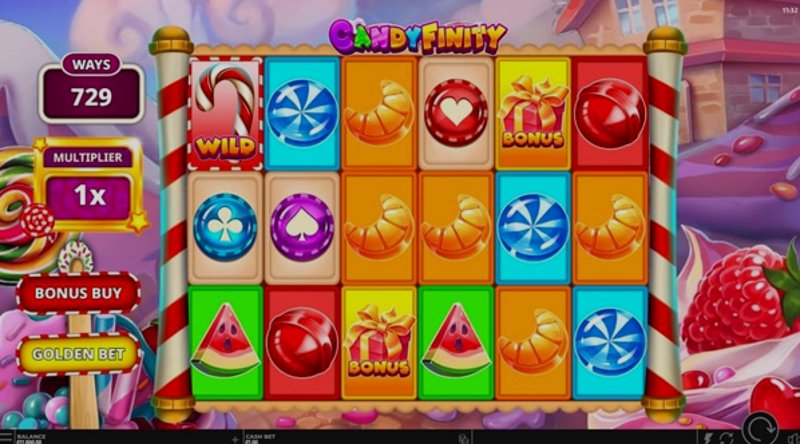 Играть Candyfinity от Yggdrasil в казино 1Win