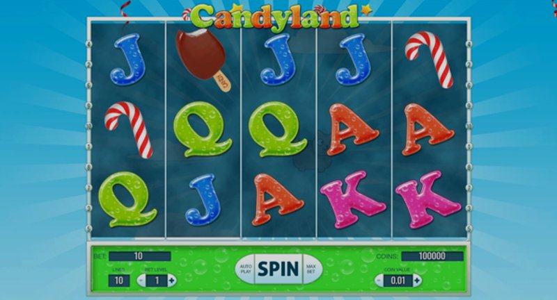 Играть Candyland от Thunderspin в казино 1Win