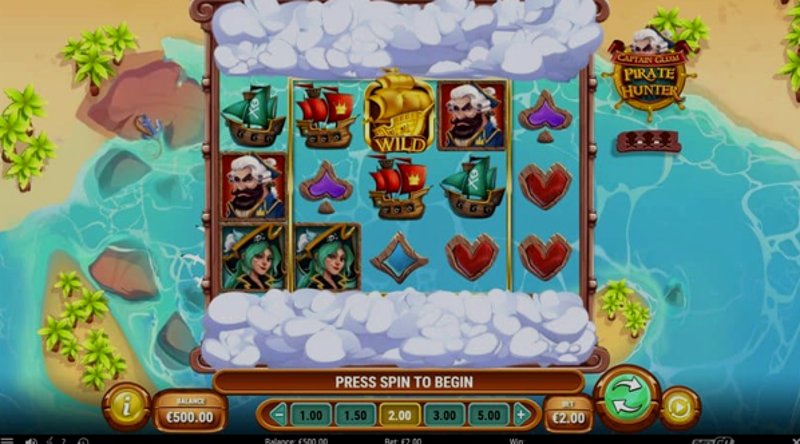 Играть Captain Glum: Pirate Hunter от Playn Go в казино 1Win