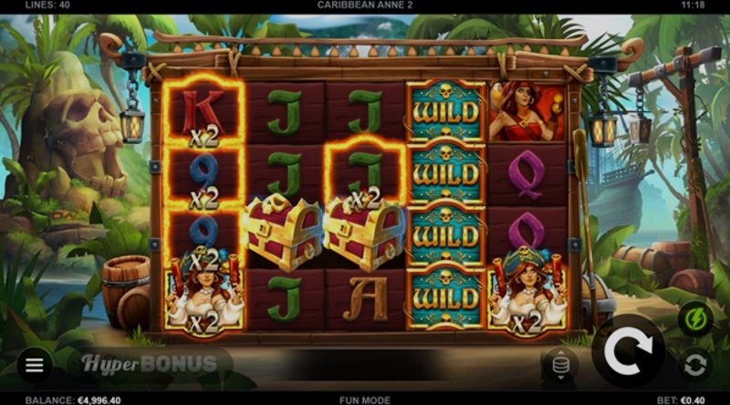 Играть Caribbean Anne 2 от Kalamba в казино 1Win