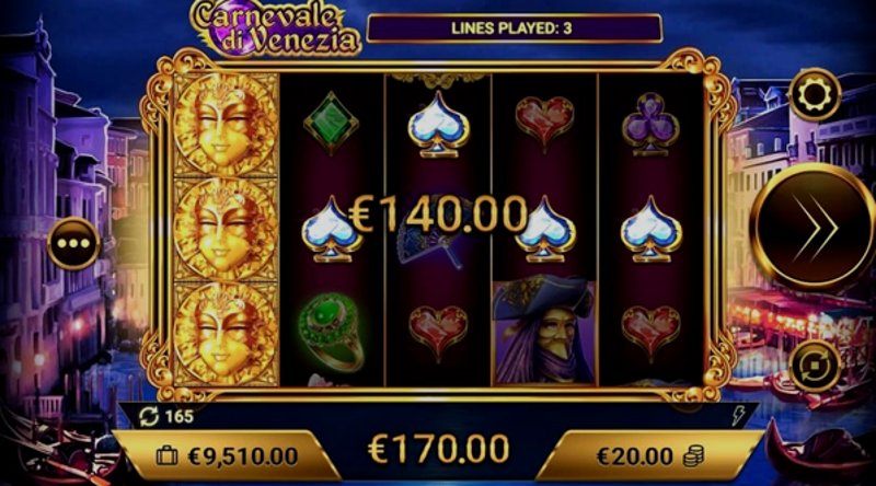 Играть Carnevale Di Venezia от Amigogaming в казино 1Win