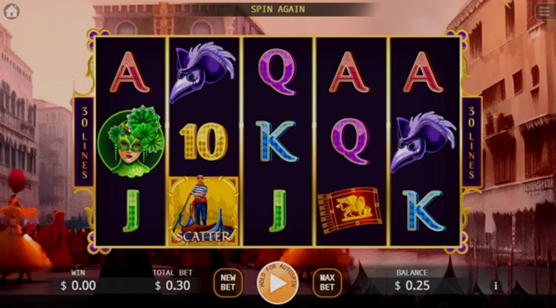 Играть Carnival of Venice от Kagaming в казино 1Win