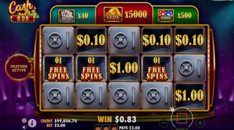 Играть Cash Box от Pragmatic в казино 1Win