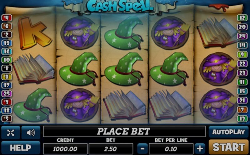 Играть Cash Spell от Play Pearls в казино 1Win