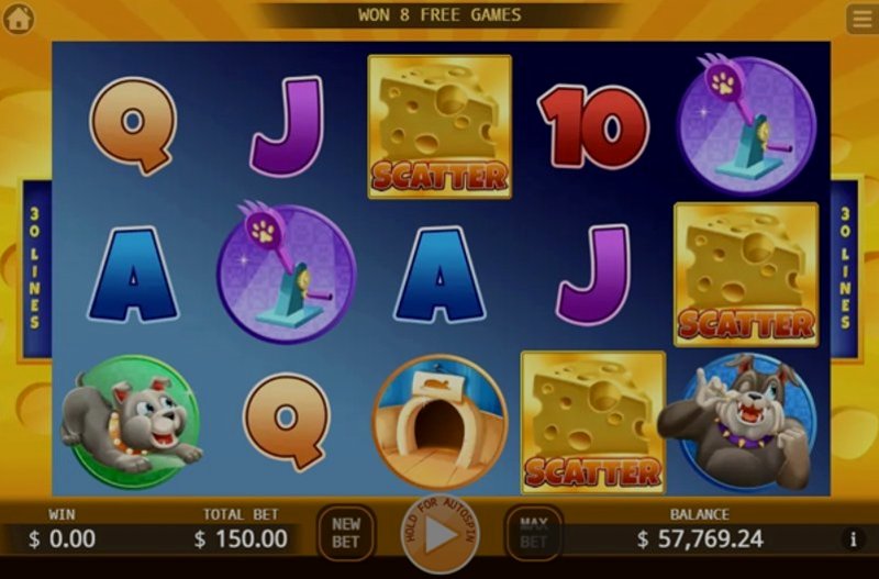 Играть Cat and Mouse от Kagaming в казино 1Win