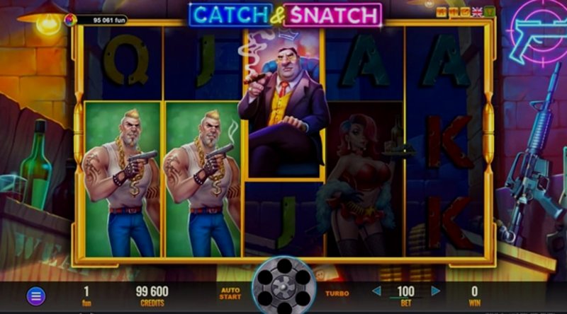 Играть Catch & Snatch от Belatra в казино 1Win