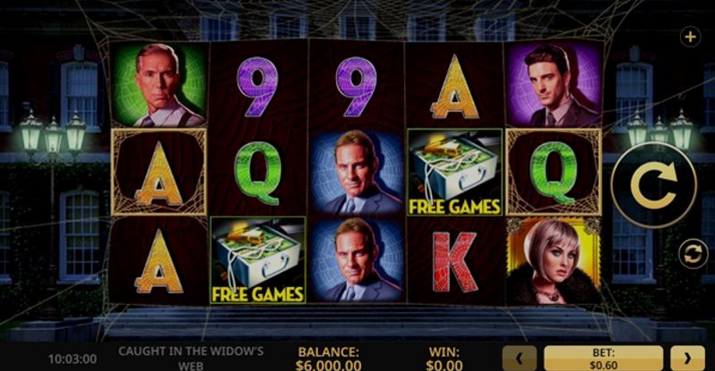 Играть Caught in the Widows Web от High5 в казино 1Win
