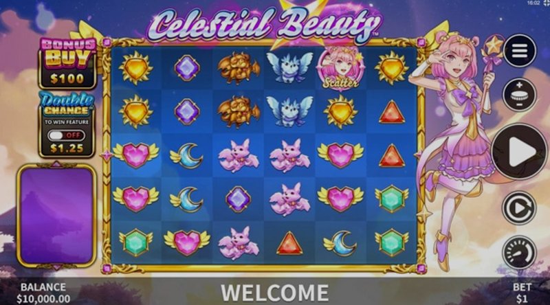 Играть Celestial Beauty от Skywind в казино 1Win
