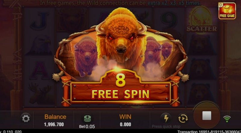 Играть Charge Buffalo от Tadagaming в казино 1Win