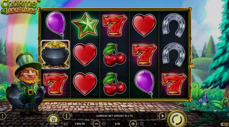 Играть Charms & Treasures от Betsoft в казино 1Win