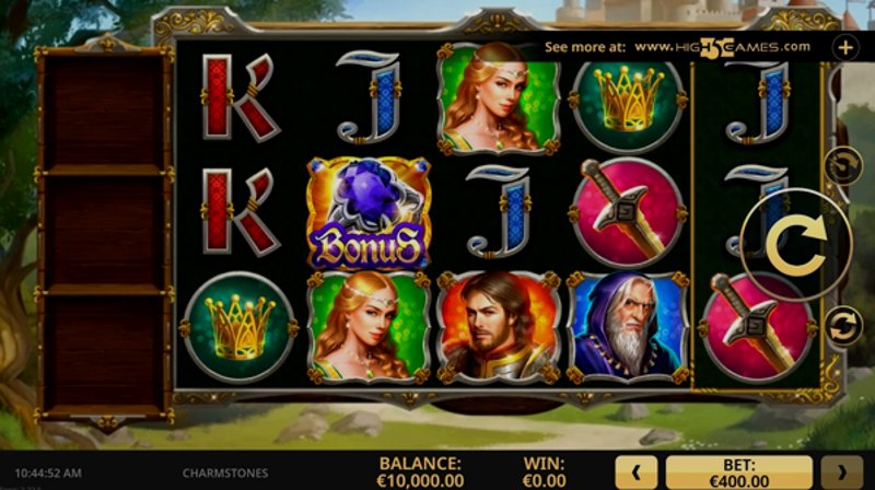 Играть Charmstones от High5 в казино 1Win