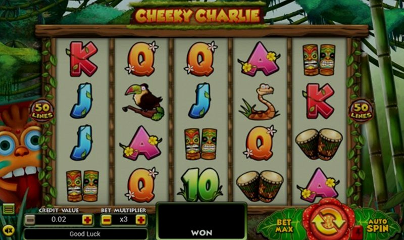 Играть Cheeky Charlie от Swintt в казино 1Win