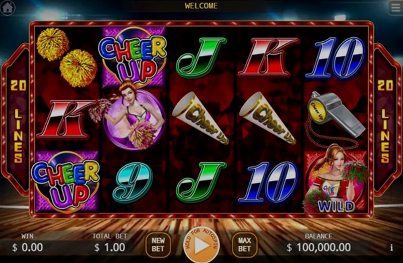 Играть Cheer Up от Kagaming в казино 1Win