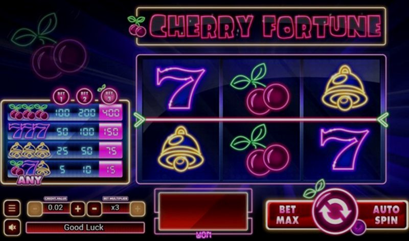 Играть Cherry Fortune от Swintt в казино 1Win