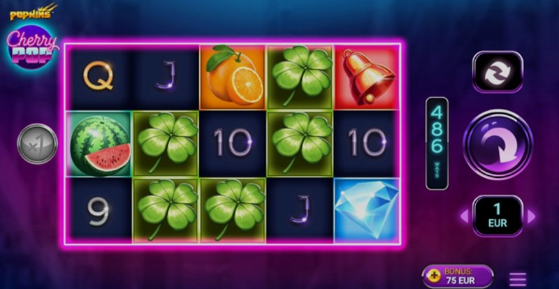 Играть Cherry Pop от Yggdrasil в казино 1Win
