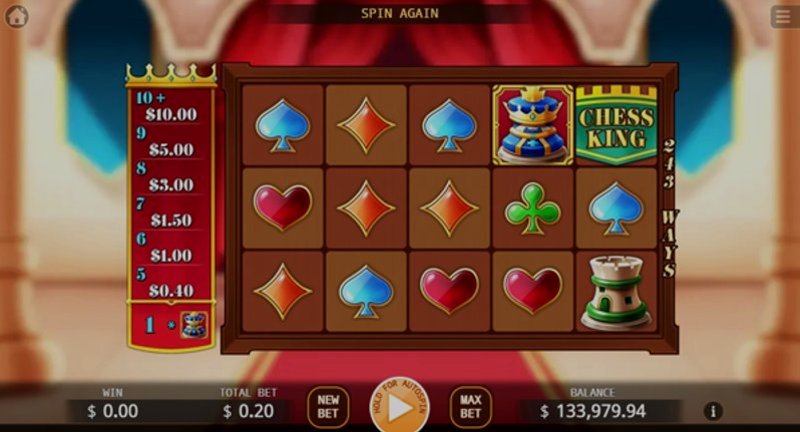Играть Chess King от Kagaming в казино 1Win