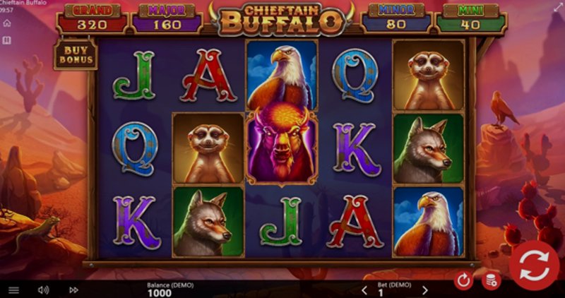 Играть Chieftain Buffalo от Barbara Bang в казино 1Win