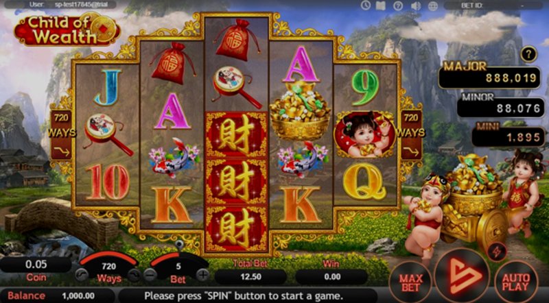 Играть Child of Wealth от Simpleplay в казино 1Win