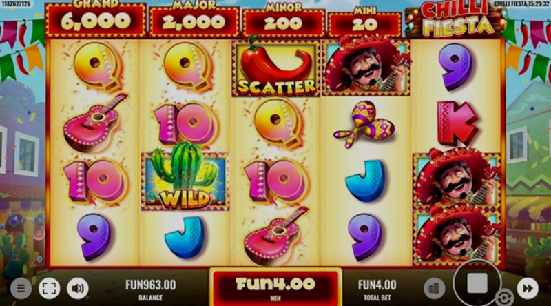 Играть Chilli Fiesta от Platipus в казино 1Win