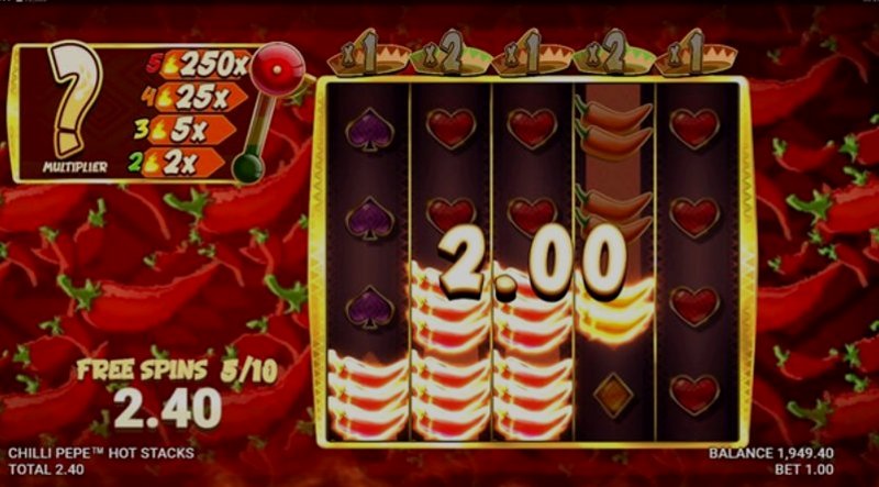Играть Chilli Pepe Hot Stacks от Microgaming в казино 1Win