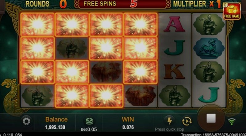 Играть Chin Shi Huang от Tadagaming в казино 1Win