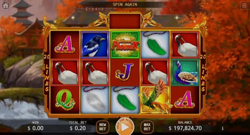 Играть Chinese Phoenix от Kagaming в казино 1Win