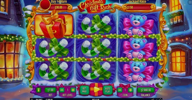 Играть Gift Rush от Bgaming в казино 1Win