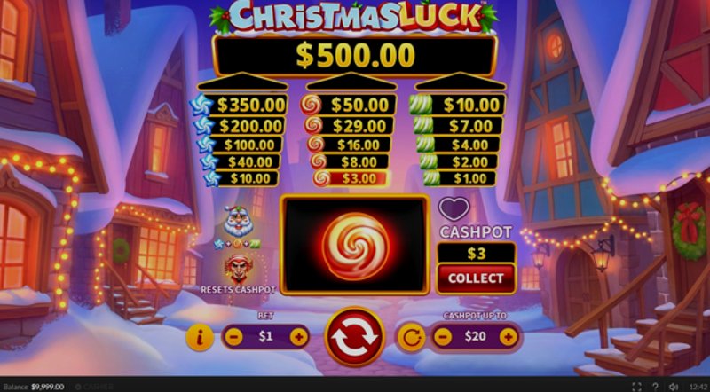 Играть Christmas Luck от Skywind в казино 1Win
