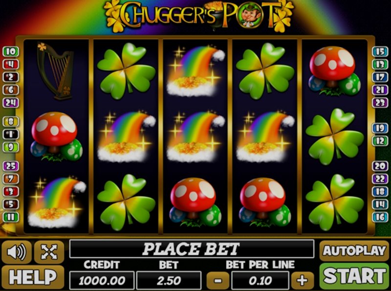 Играть Chuggers Pot от Play Pearls в казино 1Win
