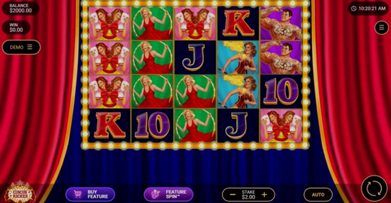 Играть Circus Riches от Pariplay в казино 1Win