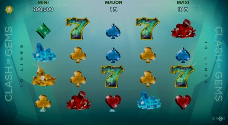 Играть Clash of Gems от Edict в казино 1Win