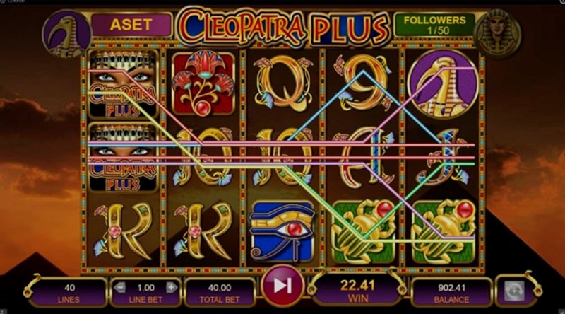 Играть Cleopatra от Red Rake в казино 1Win