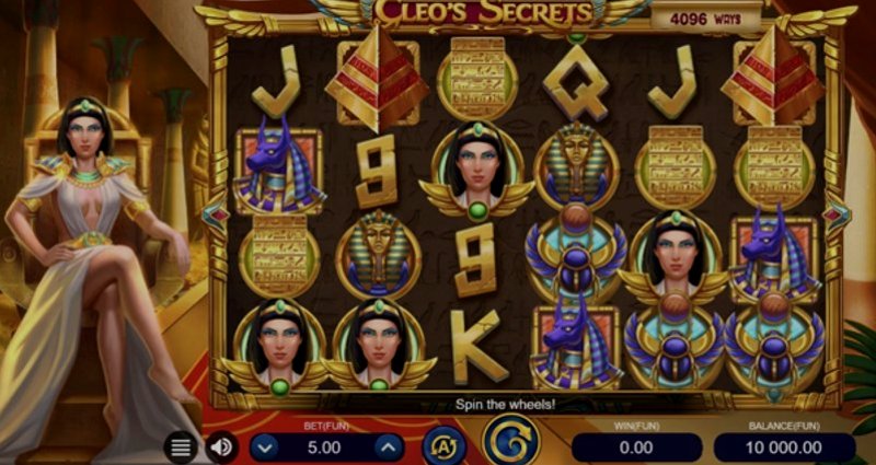 Играть Cleos Secrets от Zillion в казино 1Win