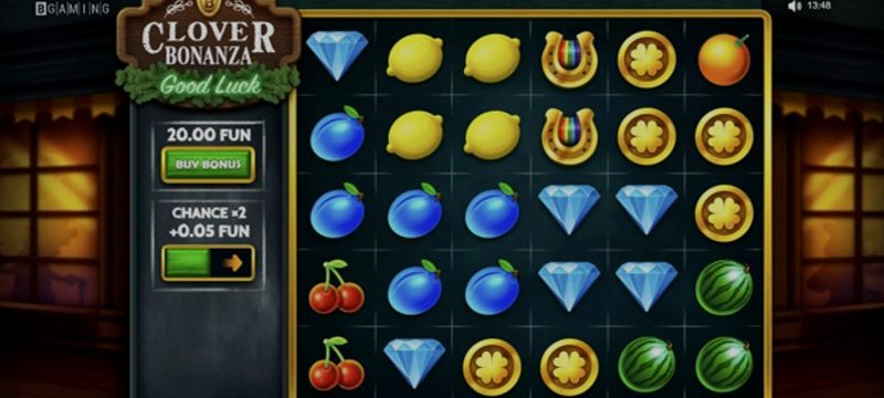 Играть Clover Bonanza от Bgaming в казино 1Win