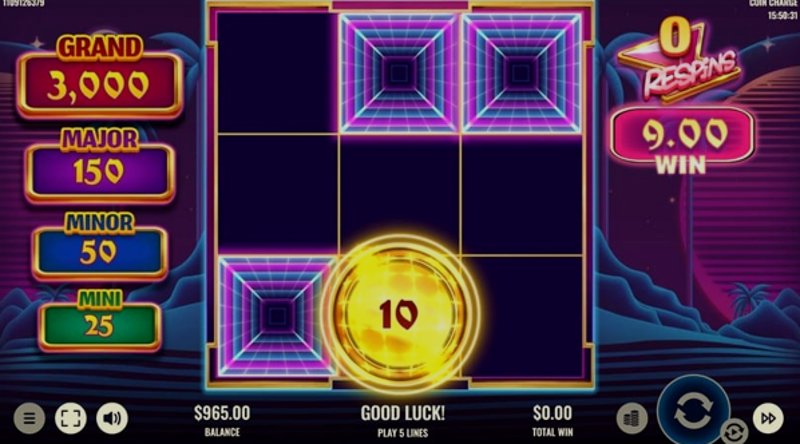 Играть Coin Charge от Platipus в казино 1Win