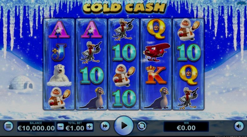 Играть Cold Cash от Booming в казино 1Win