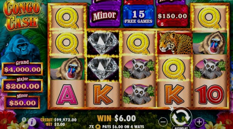 Играть Congo Cash от Pragmatic в казино 1Win