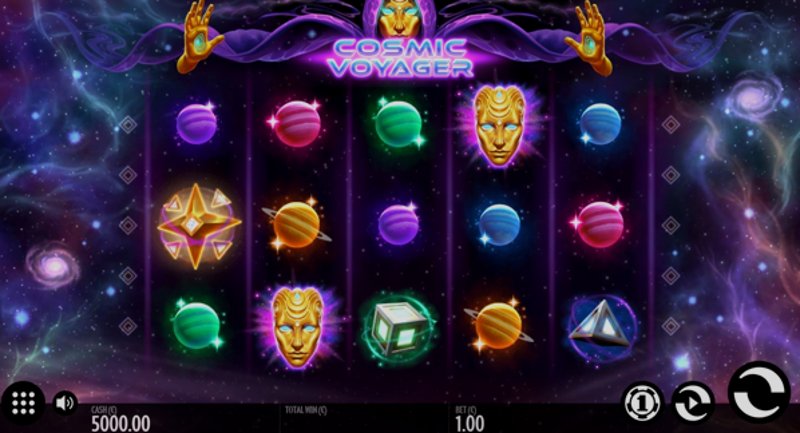 Играть Cosmic Voyager от Thunderkick в казино 1Win