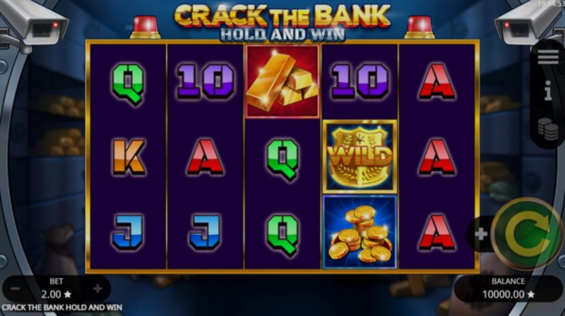 Играть Crack the Bank Hold and Win от Booming в казино 1Win