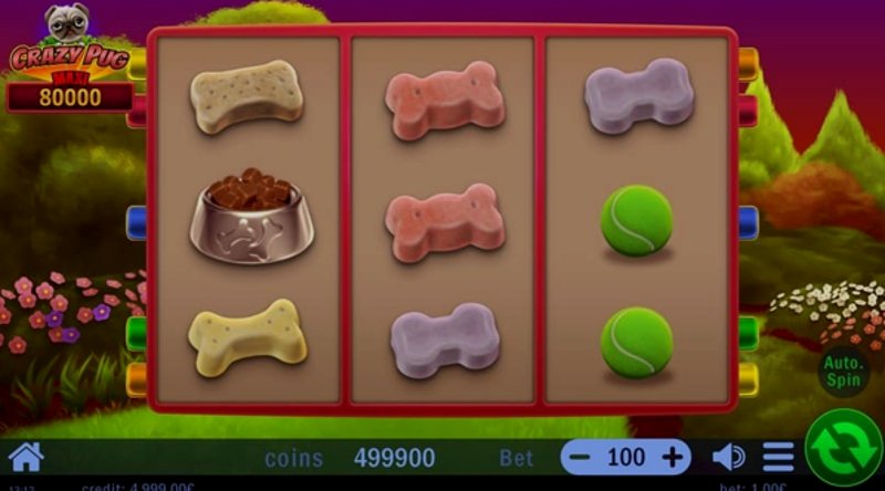 Играть Crazy Pug от Swintt в казино 1Win