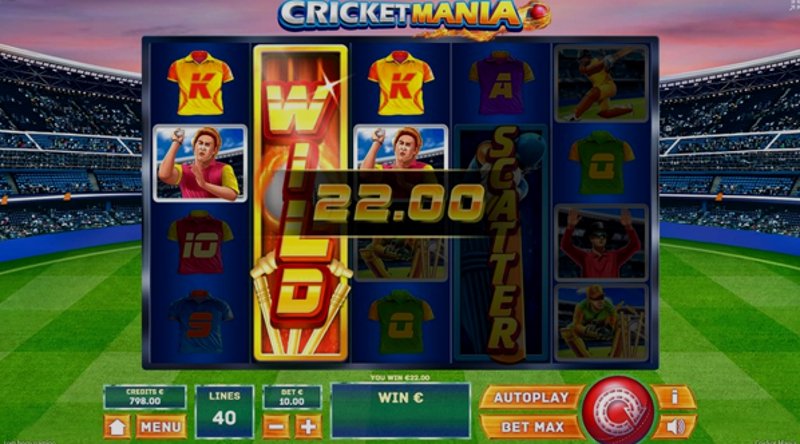 Играть Cricket Mania от Tomhorngaming в казино 1Win