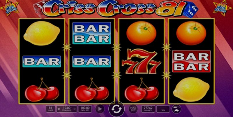 Играть Criss Cross 81 от Wazdan в казино 1Win