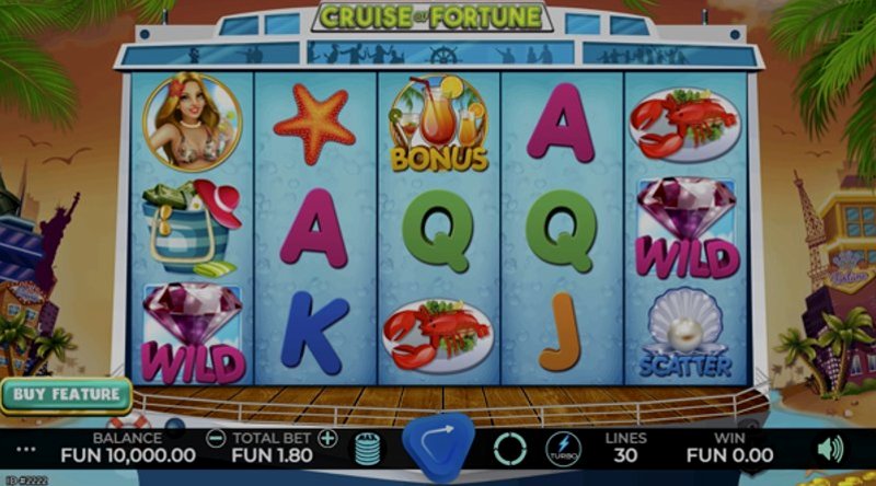Играть Cruise of Fortune от Caleta в казино 1Win