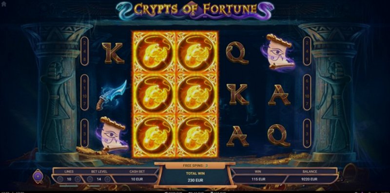 Играть Crypts of Fortune от Truelab в казино 1Win