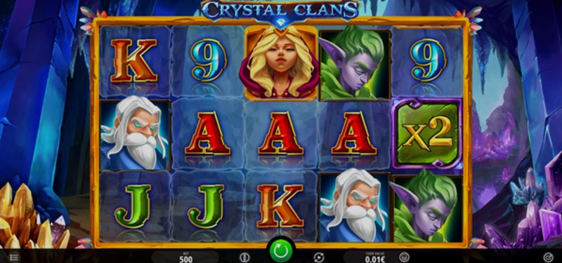 Играть Crystal Clans от Isoftbet в казино 1Win