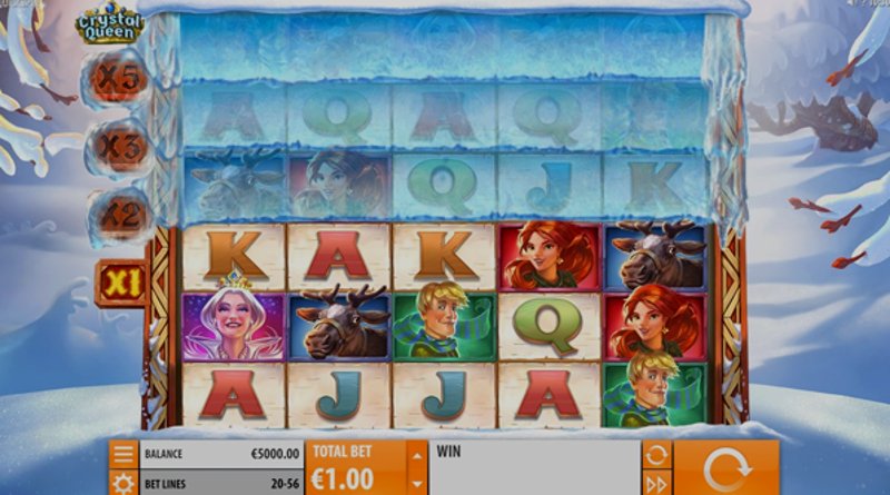 Играть Crystal Queen от Quickspin в казино 1Win