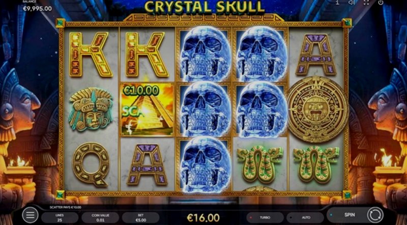 Играть Crystal skull от Agt в казино 1Win