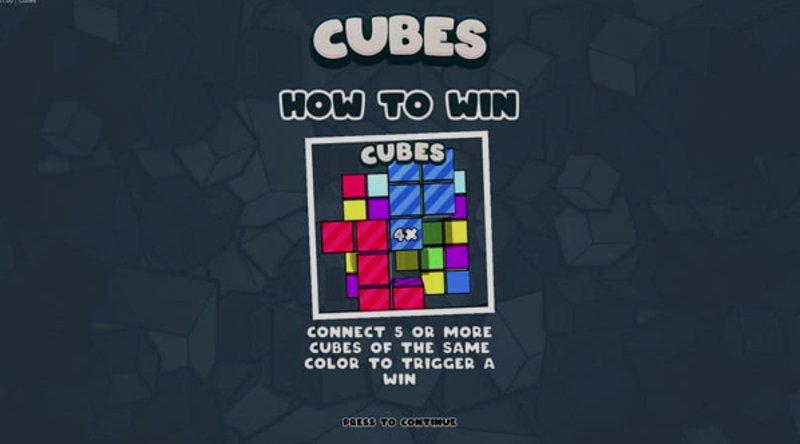 Играть Cubes от Hacksaw в казино 1Win